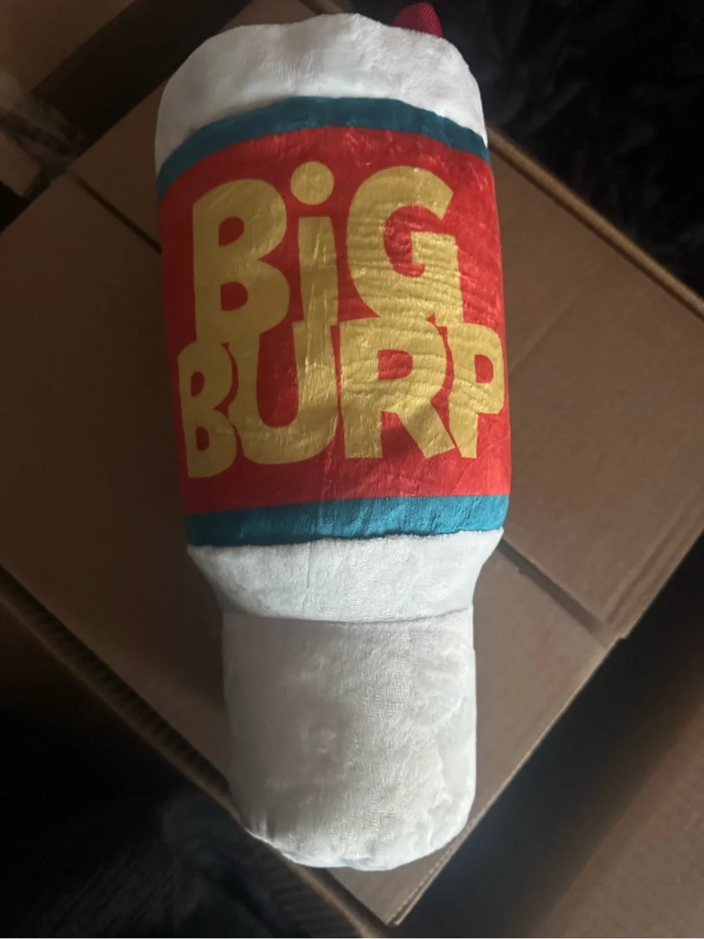 Bark Box Big Burp XL dog toy big gulp for dogs NEW giant dog drink cup